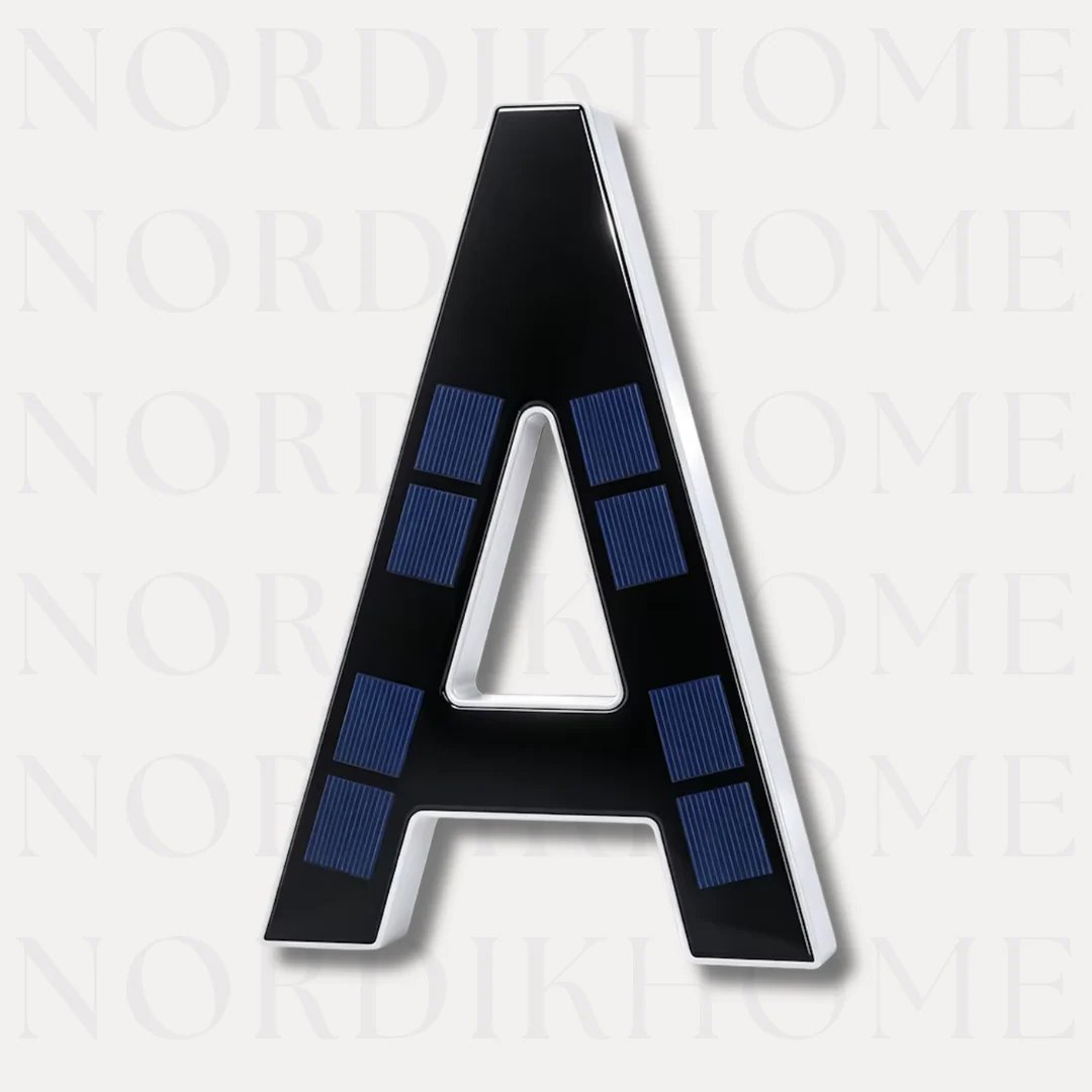 NordikHomeTM Solar House Number Lights