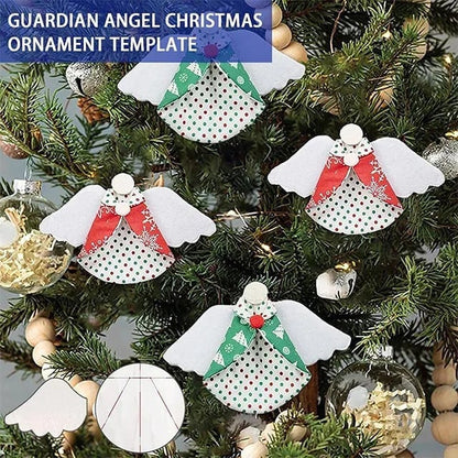 💥🏆Guardian Angel Christmas Ornaments Template -With Instructions