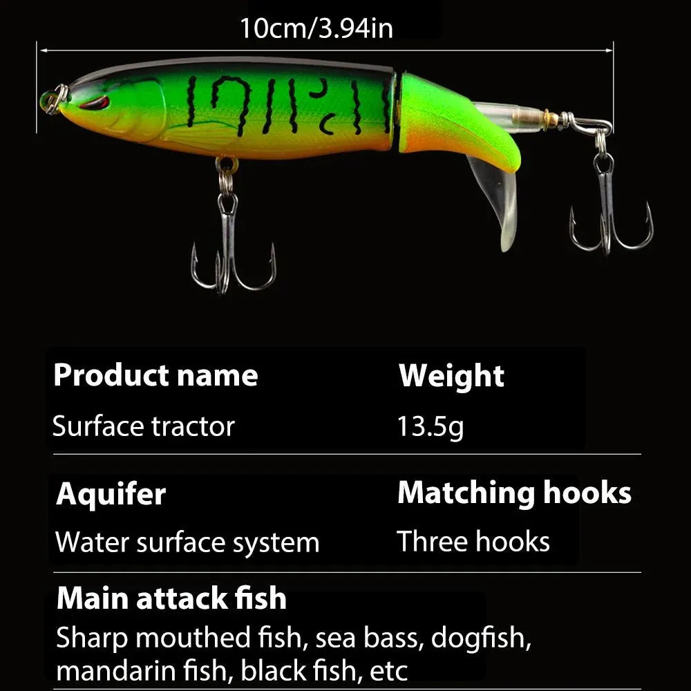 ⭐5-Pack 10cm  Artificial Fishing Lure – Perfect Casting Weight for Bass & Pike