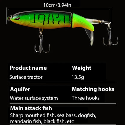 ⭐5-Pack 10cm  Artificial Fishing Lure – Perfect Casting Weight for Bass & Pike