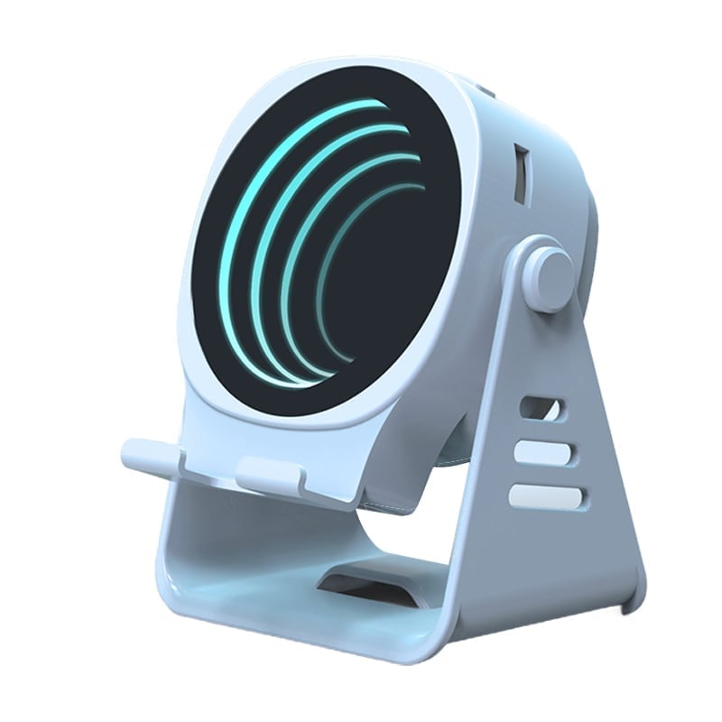 [7-in-1 Upgrade] Wireless Induction Speaker Phone Stand with Remote Control
