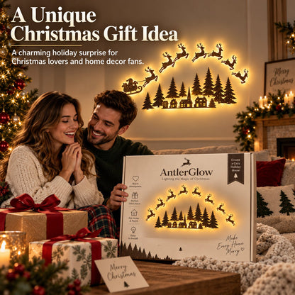🎄🦌Magical Reindeer Christmas Wall Light