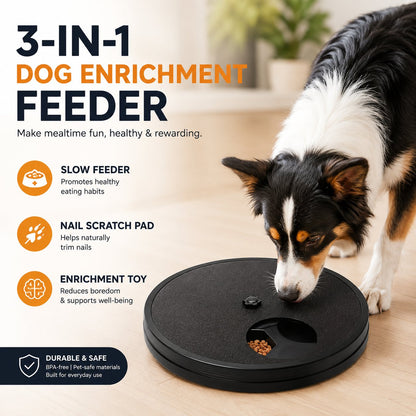 3-in-1 Dog Enrichment Feeder