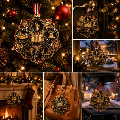 ❤️🔥Last 30pcs🔥❤️✨250th Anniversary Christmas Tree Ornament