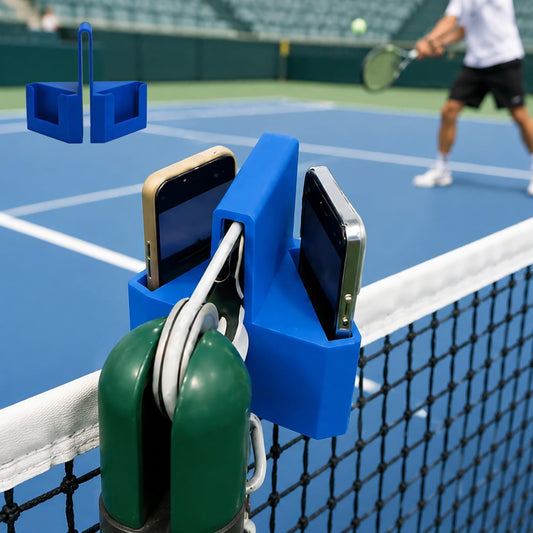Dual‐Sided Tennis Net Phone Mount