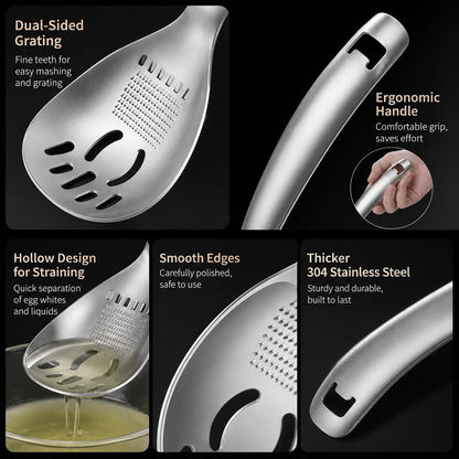 304 Stainless Steel Multi‑Purpose Kitchen Spoon 🥄 - image 7