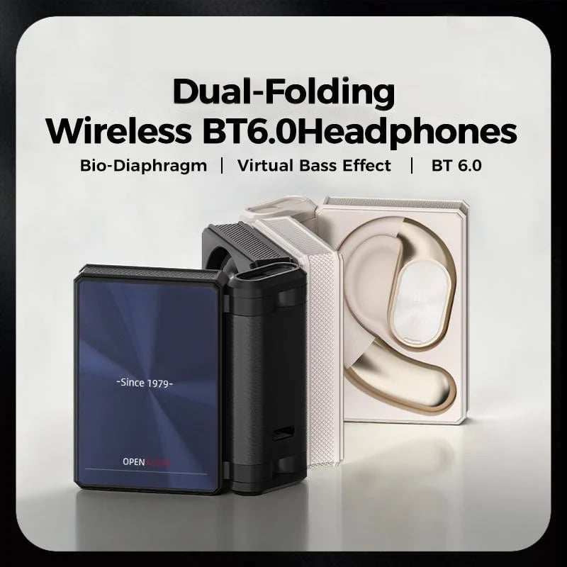 🥳Hot Sale 50% OFF🥳 Wireless noise-canceling earbuds with Bluetooth 6.0 🥤, ultra-long battery life of 145 hours 🥳, IPX5 waterproof rating for sports 🚲