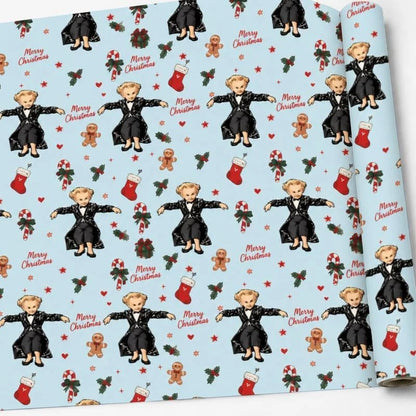🔥Buy More Save More🔥 - 🎄🎁Iconic 'JD' Meme Christmas Wrapping Paper