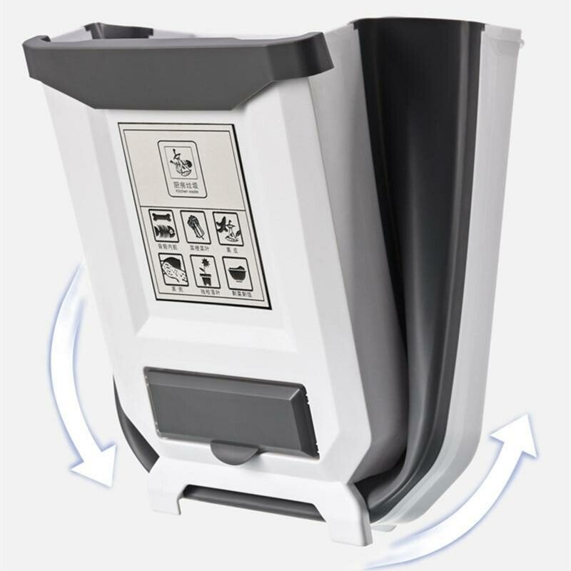 🔥Hot Sale✨Kitchen Cabinet Foldable Trash Can（ Summer Promotion 48%）