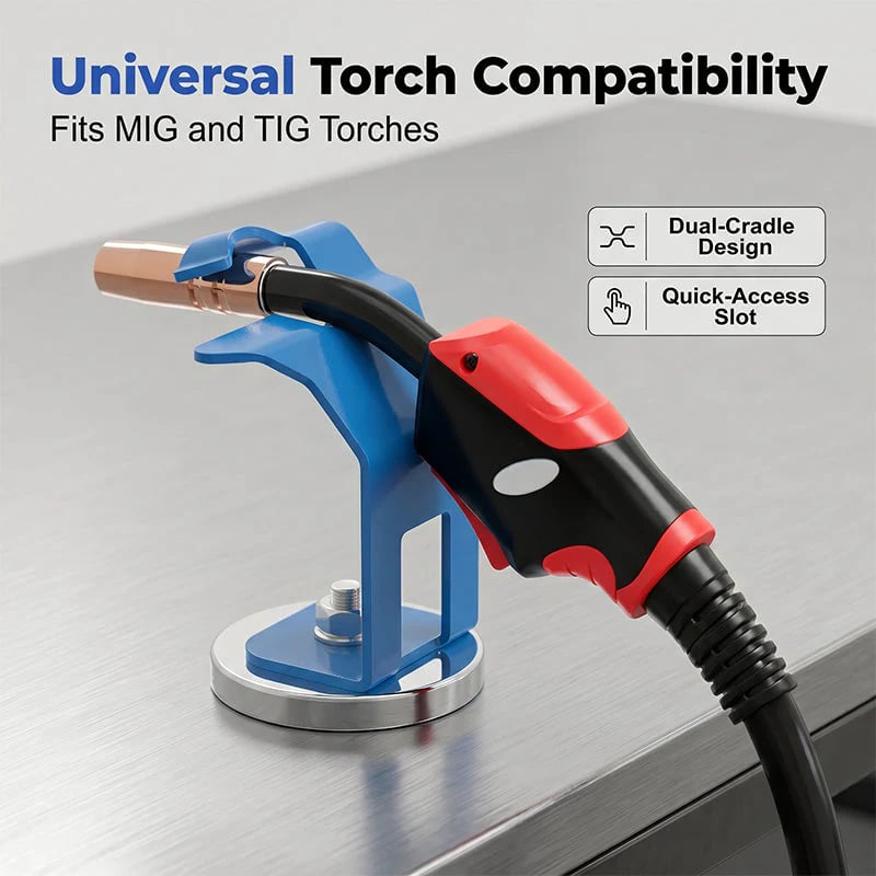 📢📢50% OFF !! ⏰Magnetic TIG MIG Welding Torch Holder Stand