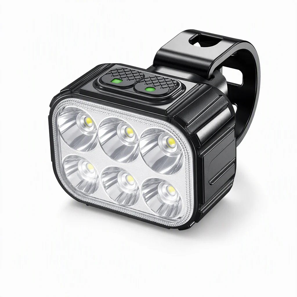 🎉📢📢50% OFF !! ⏰ Bright Bicycle Light Front Headlight and Rear Taillight for Mountain Bike Night Riding Safety Warning Cycling Accessories