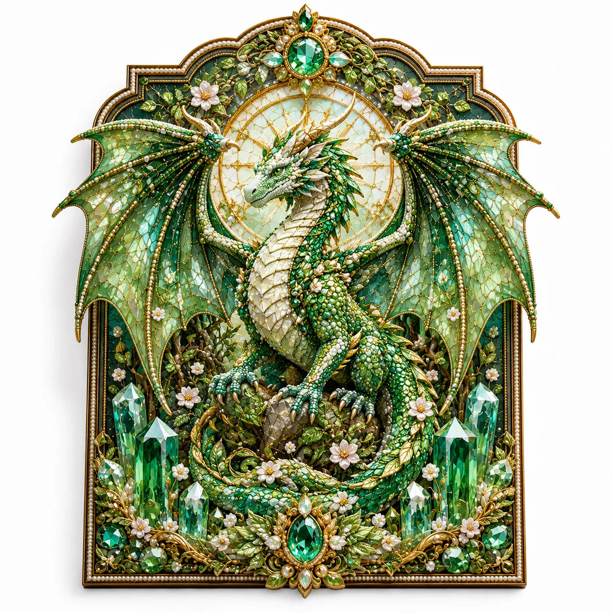 🐉Dragon Magic 3D Layered Diamond & Pearl Art Kit✨