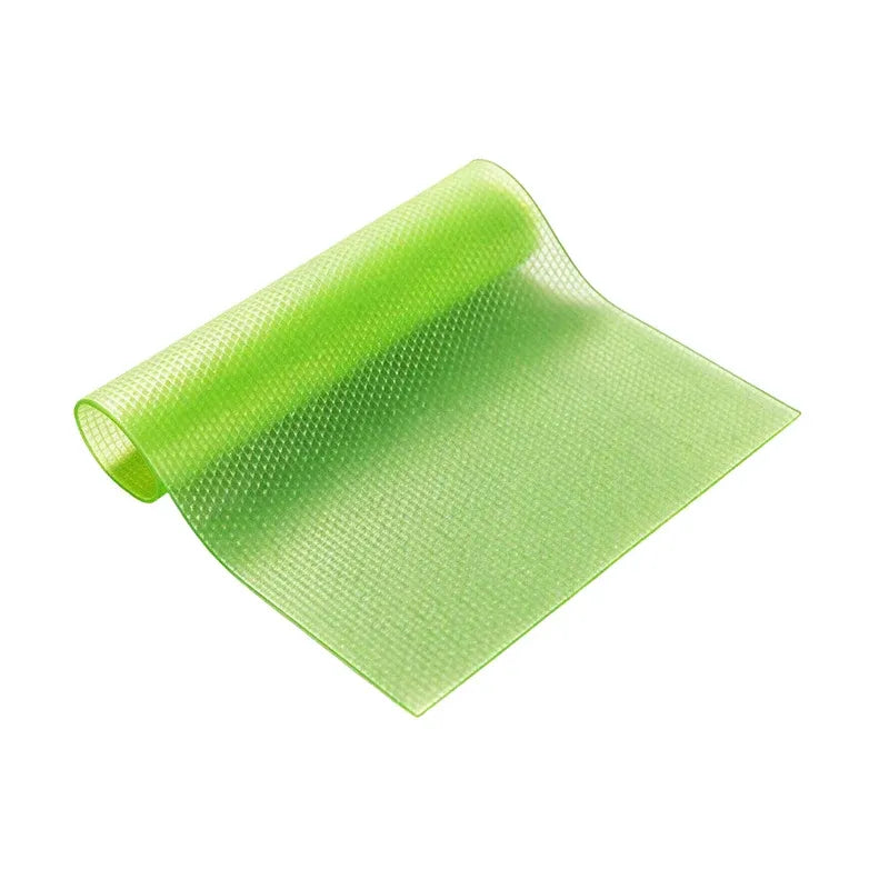 ⭐🧊50% OFF NOW! Waterproof EVA Fridge Shelf Liners‑Anti‑Slip Refrigerator Mats, Cut‑to‑Size Washable Fridge Drawer Protector for Kitchen Refrigerator Organization