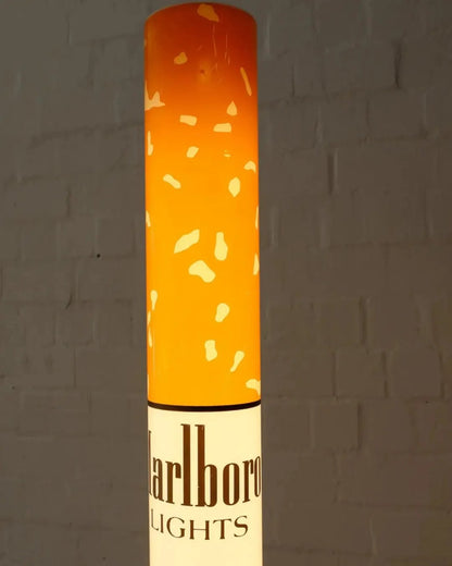 🔥 HOT SALE 🔥🚬 Cigarette Tube Shaped Style Floor Lamp | Retro Industrial Novelty Ambient Light