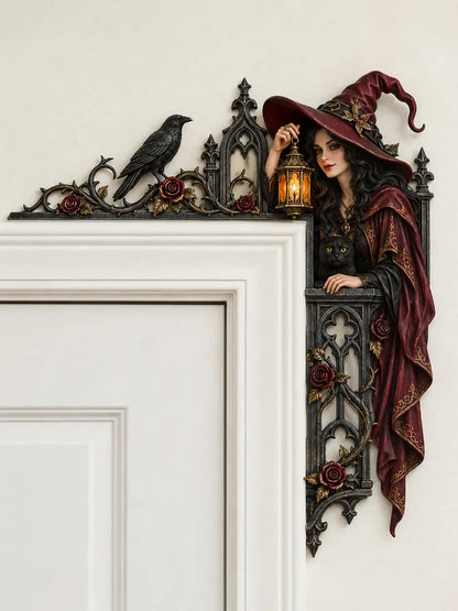 🏡 Charming Seasonal Door Frame Decor
