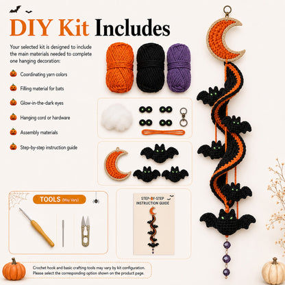 🔥Last Day 50% OFF - 🎃 Enchanted Halloween Crochet Spiral DIY Kit - Buy 2 Get Free Shipping