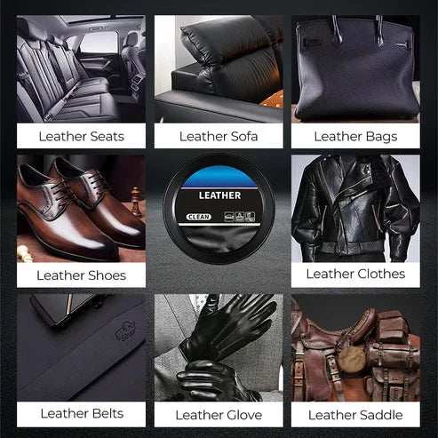🔥Hot Sale 50% OFF🔥Leather Cleaning and Care Cream &Cleaning Paste for Leather Care