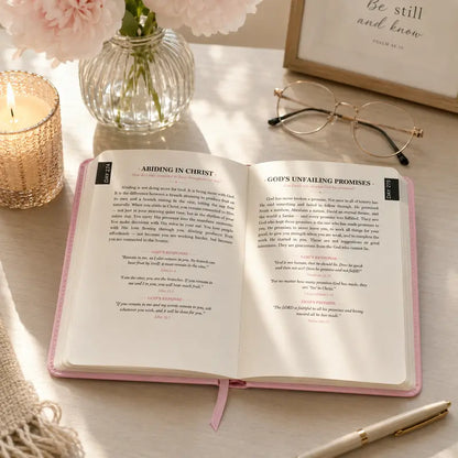 365 Daily Devotional Journal for Women 🤍 | A Moment With God Every Day