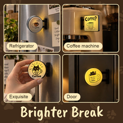 ☕Magnetic Coffee Machine Signboard