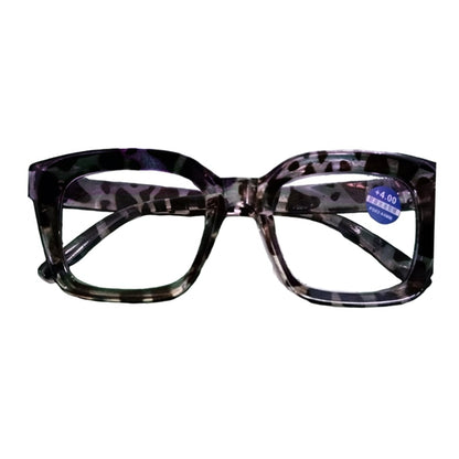 ✨👓Tortoiseshell Reading Glasses – Blue Light Blocking Oversized Square Readers