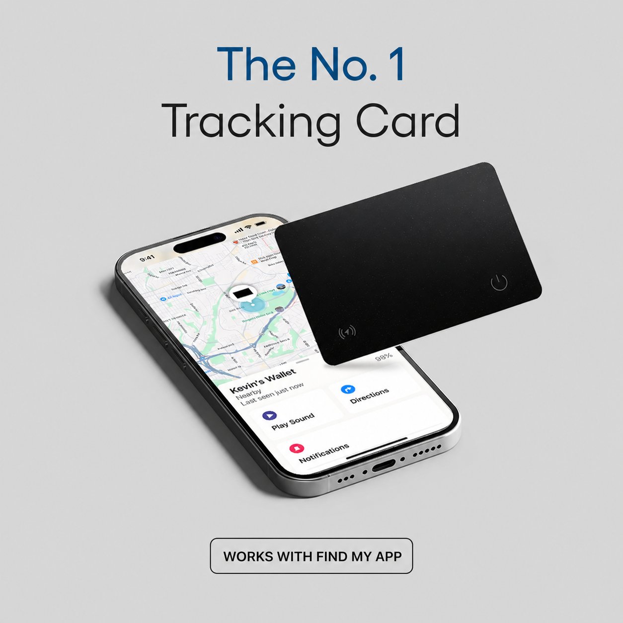 Ultra-Thin Wireless Tracking Card