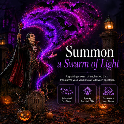 🎃Today 50% OFF - 🦇Vampire Summoning Bats Garden Light
