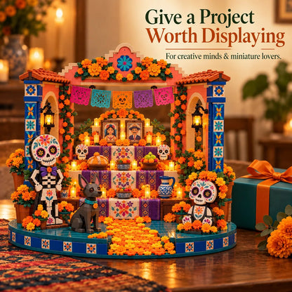 🌼 Día de los Muertos Ofrenda Building Set – A Colorful Celebration of Life & Memories