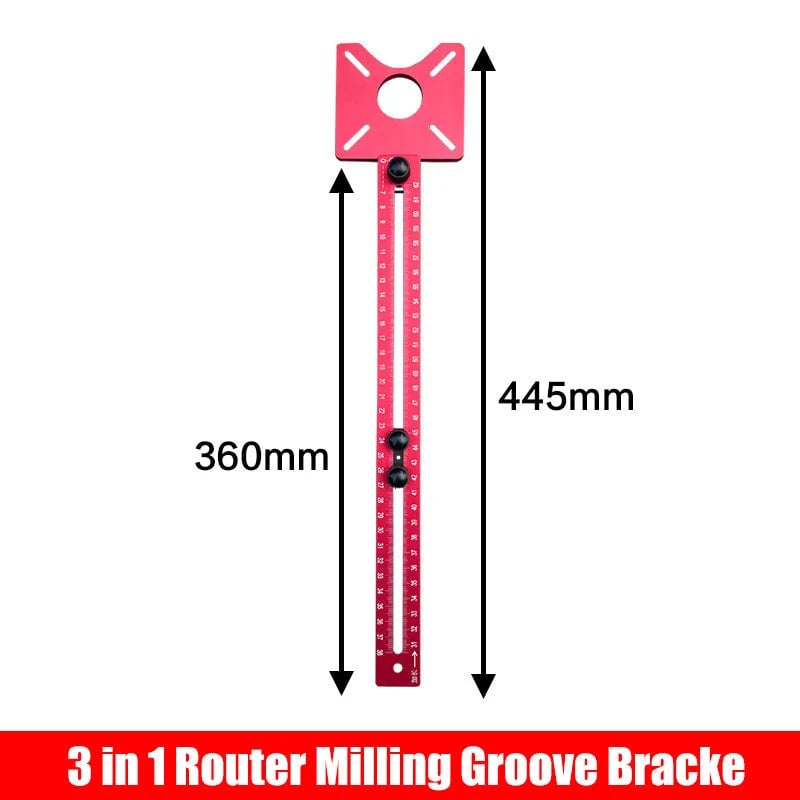 📢📢50% OFF !! ⏰3 in 1 Router Milling Groove Bracke（50% OFF）