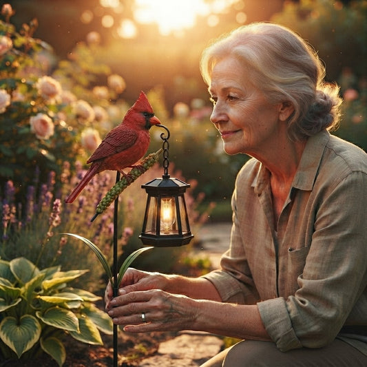 🐦More Than A Garden Lantern - A Gift Filled With Love, Comfort, And Beautiful Memories.
