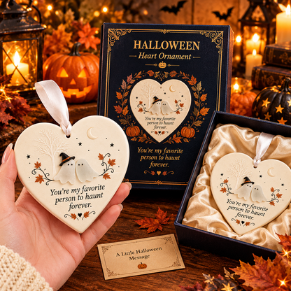 🎃❤️ Fall Family Connection Heart Ornaments | 7 Designs