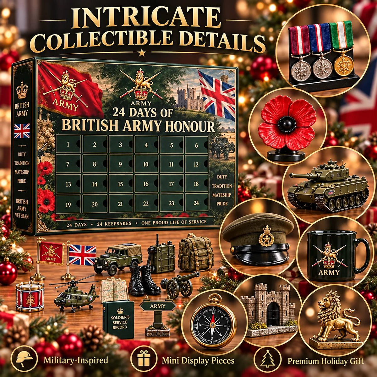 24 Days of British Army Honour Advent Calendar