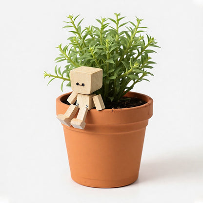 🎁Last Day 50% OFF😊Change The Mood With A Simple Swap - Handmade Swaying Wooden Figure With 12 Magnetic Expressions🎁