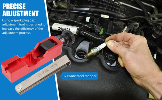 🎉🛠️Spark Plug Gap Tool with Feeler Gauge