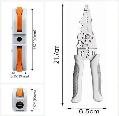 Wire Connector & Stripper Kit