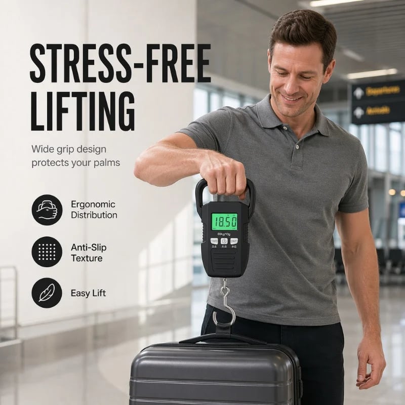 🔥HOT SALE🔥⏰Digital Handheld Luggage Scale
