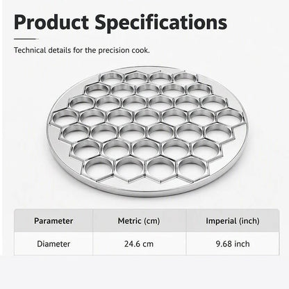 37-Hole Quick Dumpling Making Mold