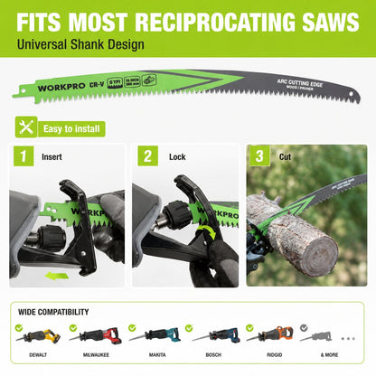 🔥HOT SALE🔥380 mm Wood Pruning Saw Blade Set 🪚