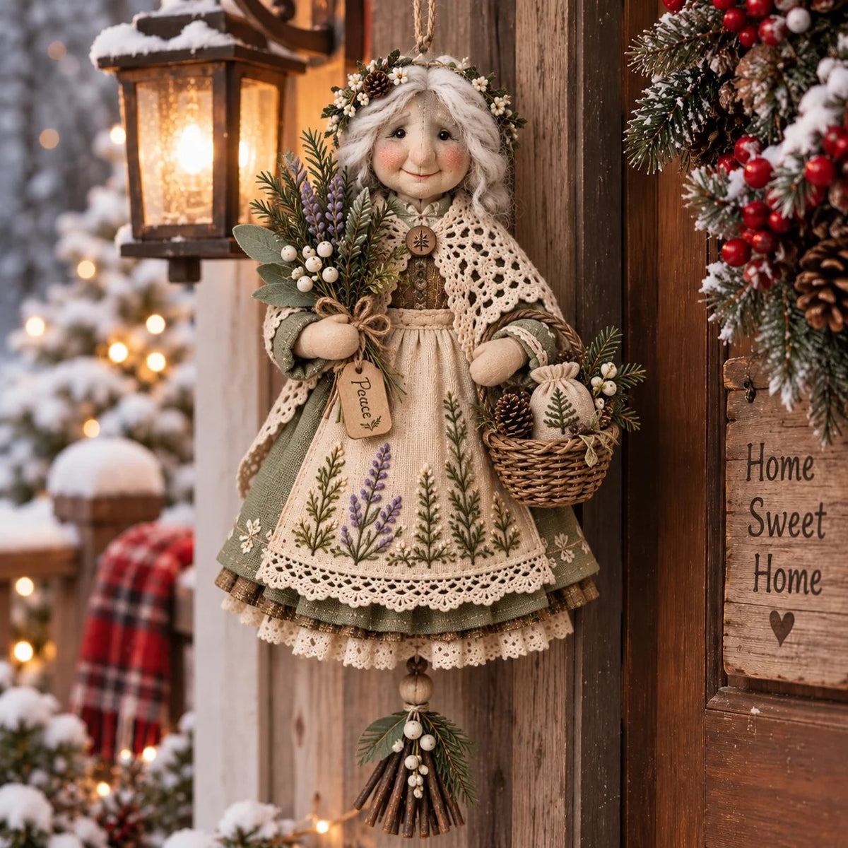 ⭐💝Handmade Good Luck Granny 🏠Chase Away Worries, Bring Home Warmth