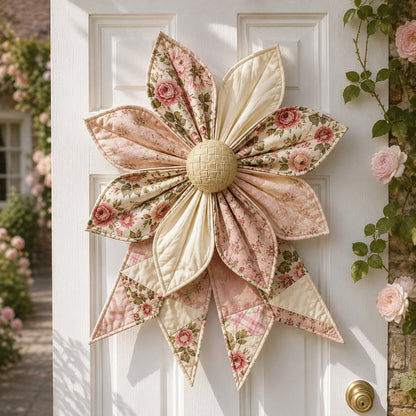 🌸 Beginner-Friendly Oversized Garden Blossom Quilted Bow Sewing Kit | Complete Kit with All Tools & Step-by-Step Guide Included 💕