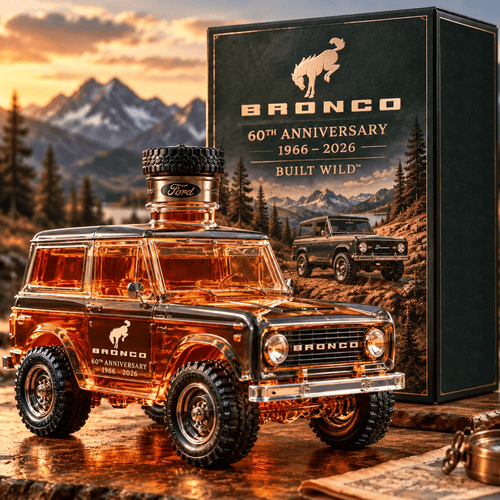 F B 60th Anniversary Whiskey Decanter