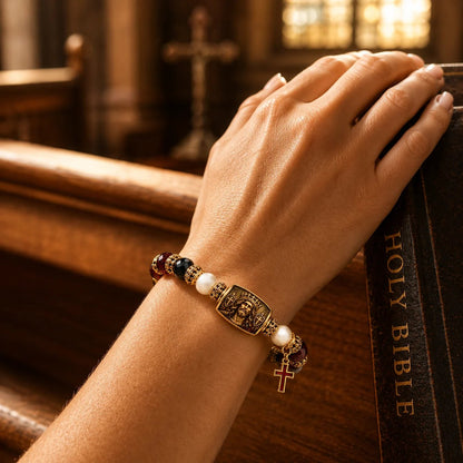 ✝️ Limited Edition Faith Bracelet Collection 2026 | 5 Sacred Designs, Comfortable Stretch Fit & Matching Devotional Gift Box 👑🕊️✨