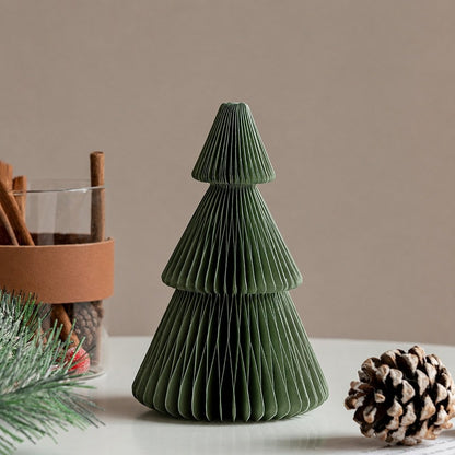 Fold-Flat Honeycomb Christmas Tree Sets