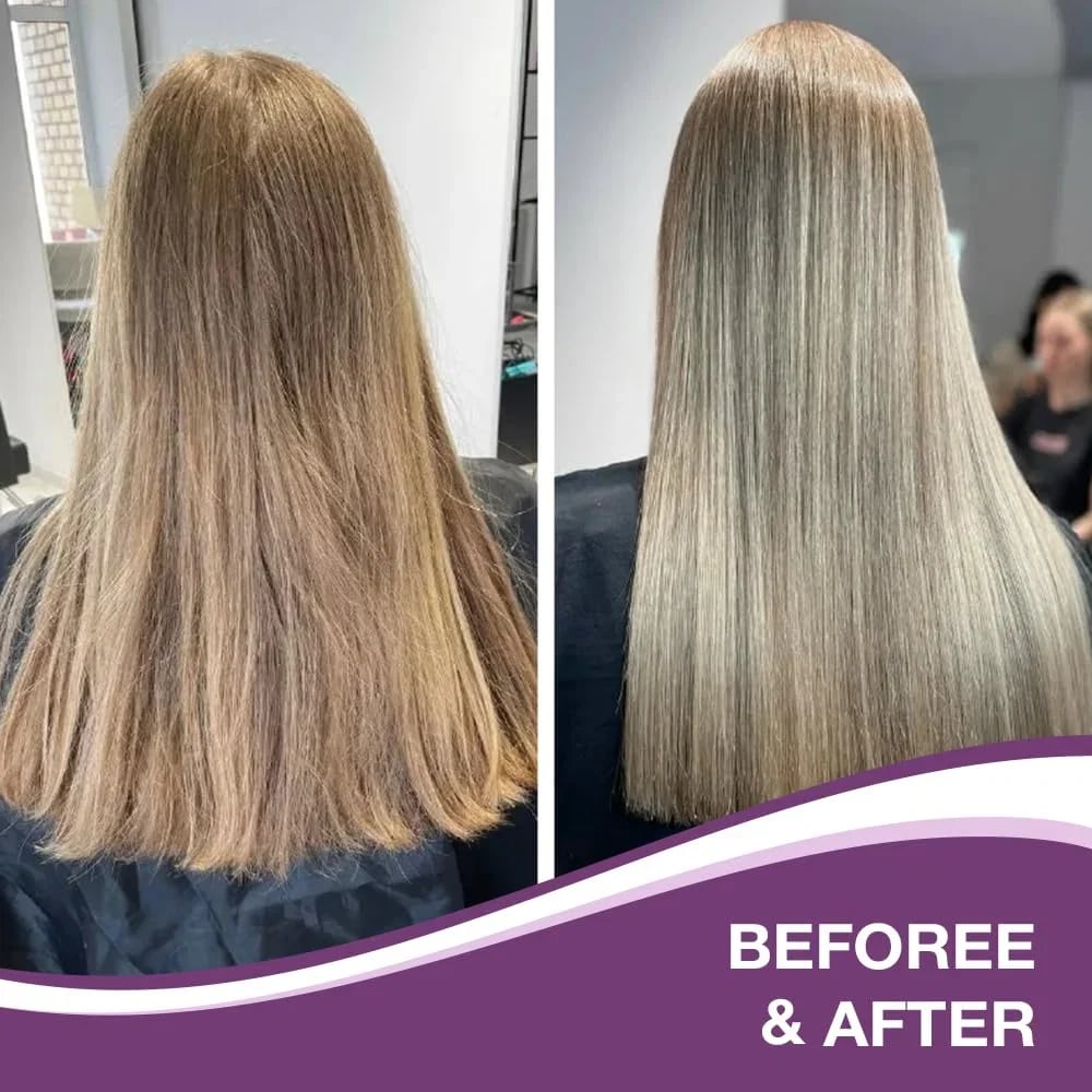 🔥HOT SALE🔥Karseell Purple Hair Mask ✨ Professional Neutralizes Brass & Yellow Tones For Blonde Silver Gray Highlighted Hair