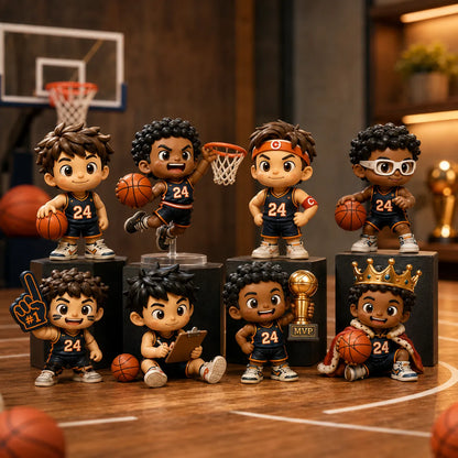 ⏳ Last Day 49% OFF – 🏀 24-Day Basketball Christmas Advent Calendar | 24 Unique Collectible Basketball Figures for Daily Surprises, Team Building & Holiday Display 🎄✨