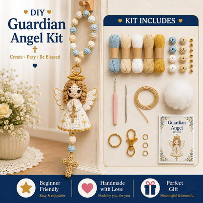 ⏳ Last Day 49% OFF – 🙏 Beginner-Friendly DIY Christian Faith Crochet Keychain Kit Collection | Complete Kit with All Tools & Step-by-Step Guide Included 💕