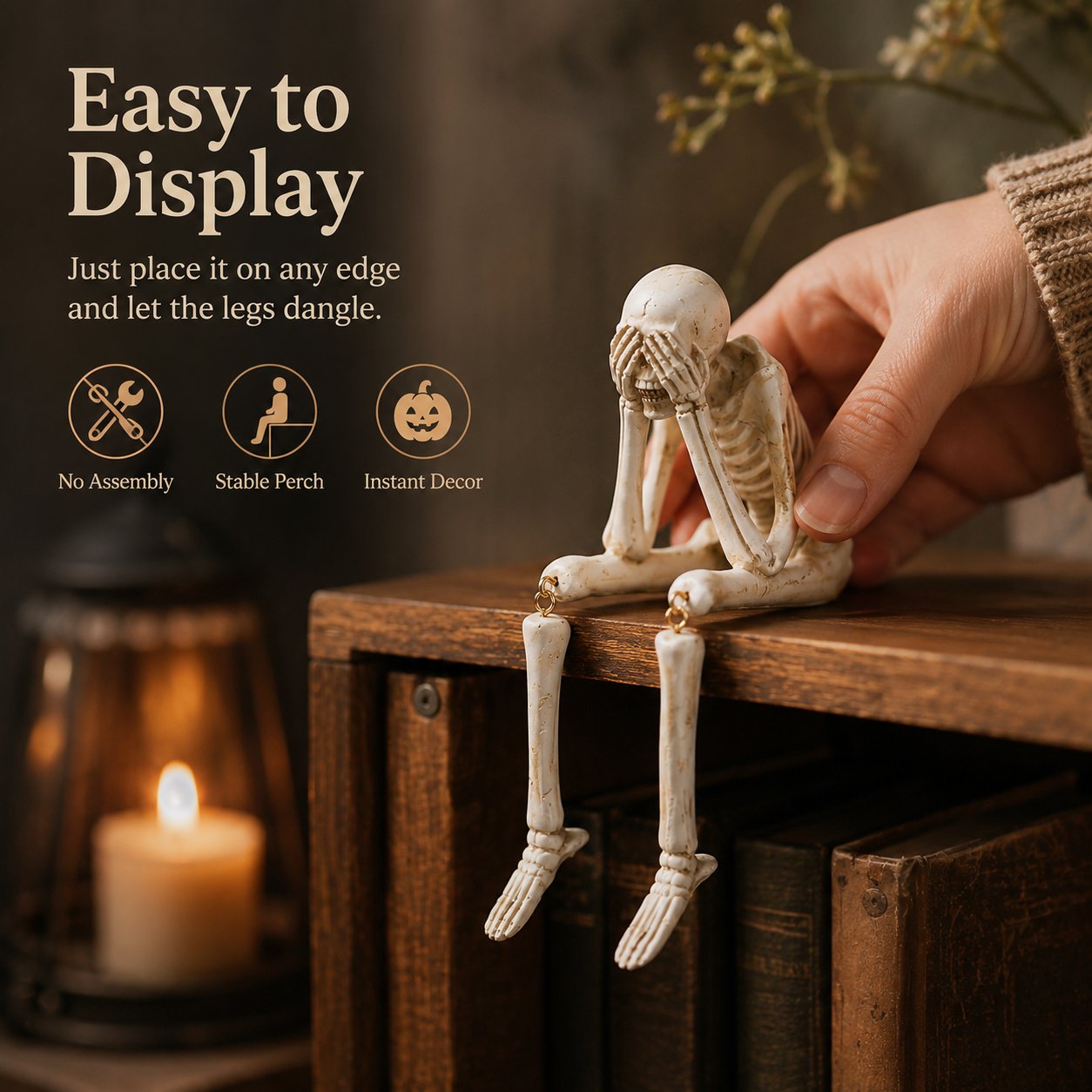 💀 See No Evil, Hear No Evil, Speak No Evil — Add a Bone-Chilling Twist to Halloween! 🎃