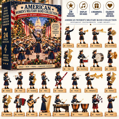 🇺🇸🎺 American Service Band – 24 Musicians of Honor & Harmony