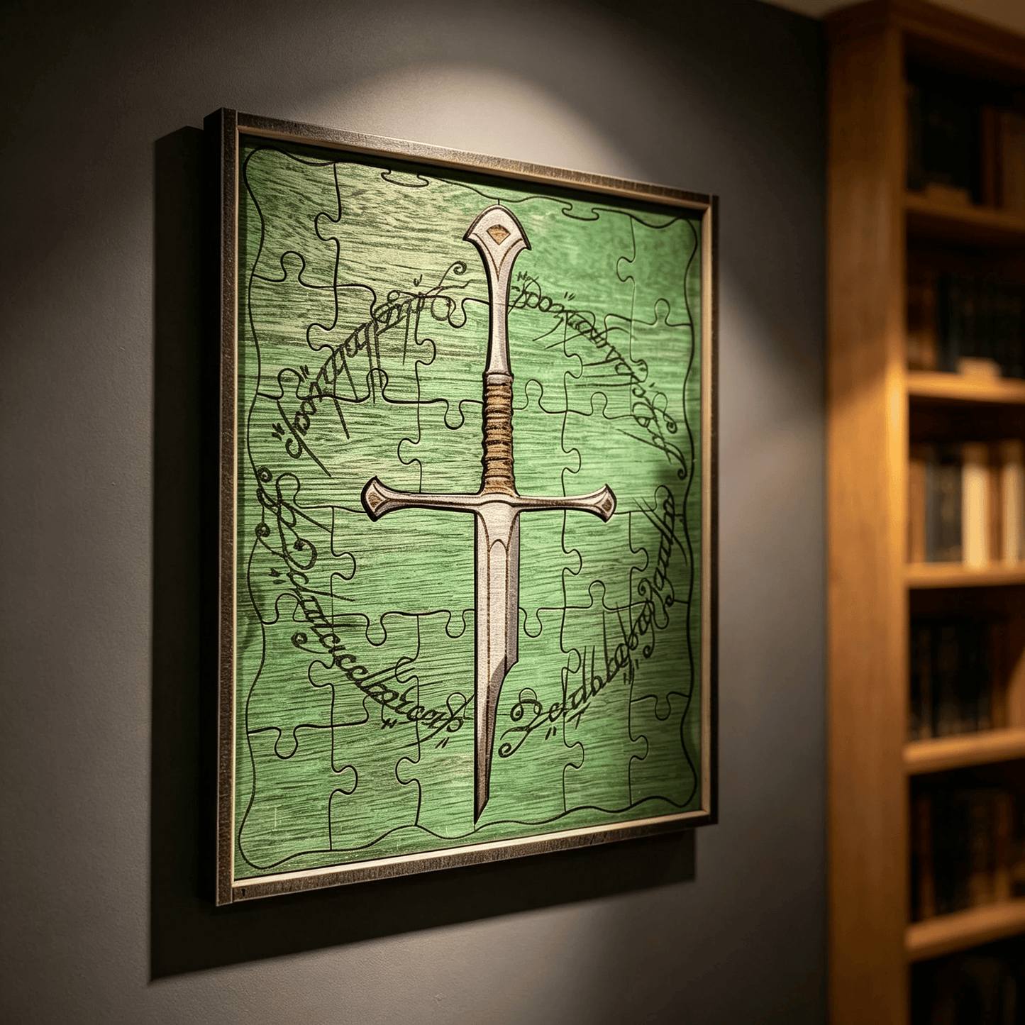 ⚔️Jigsaw puzzle enthusiast--Personalized Broken Sword Puzzle🧩