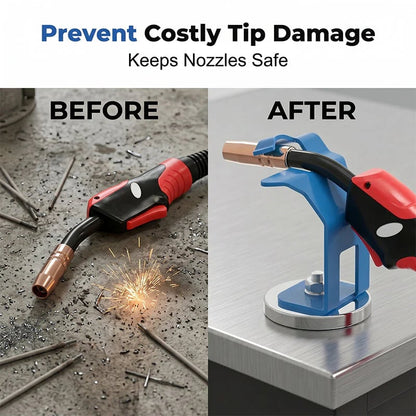 📢📢50% OFF !! ⏰Magnetic TIG MIG Welding Torch Holder Stand