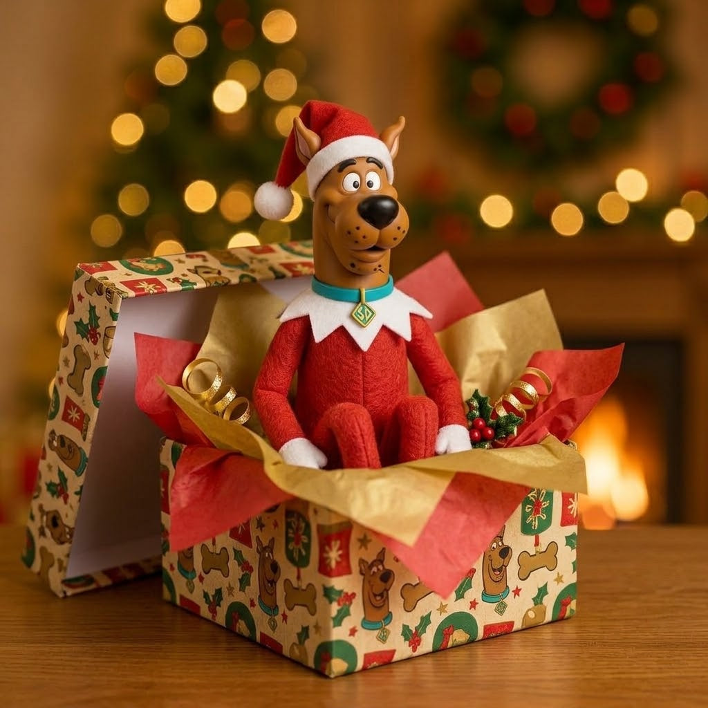Scooby Elf on the Shelf